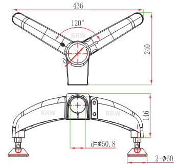 Bipod Support Base