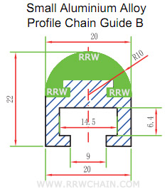 Chain Guide Rail Profile 923