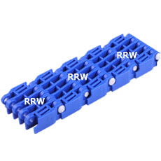 S 900 Y-006-46 Raised Rib Narrow Modular Belts