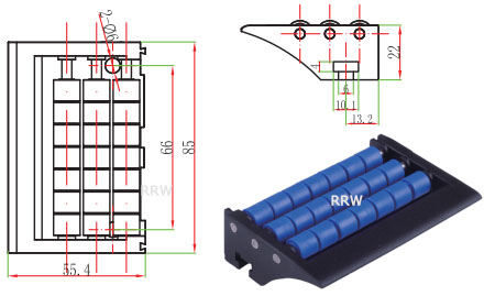 Modular Transfer Plate End Transfer Module B52A