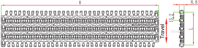 R-200 Modular Belts 1100