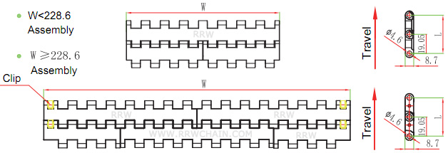 R-400 Modular Belts 5935