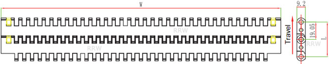 R-700 Modular Belts 8505 Solid Top