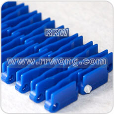 Modular Belt SNB Rib Top Flush Grid Straight Running 1 Inch Pitch 25.4mm