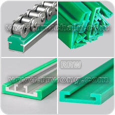 Plastic Chain Tracks Profile UHMW PE Wear Strip Slat Chain Liner